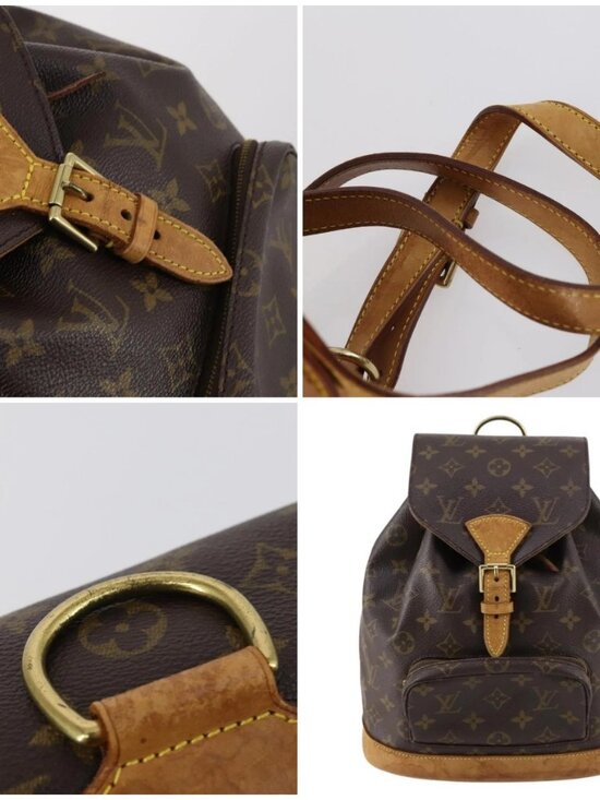LOUIS VUITTON Monogram Montsouris MM Backpack M51136 LV Auth BA6279 main image 9